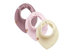 Name It mauve orchid bibs (3-pack)